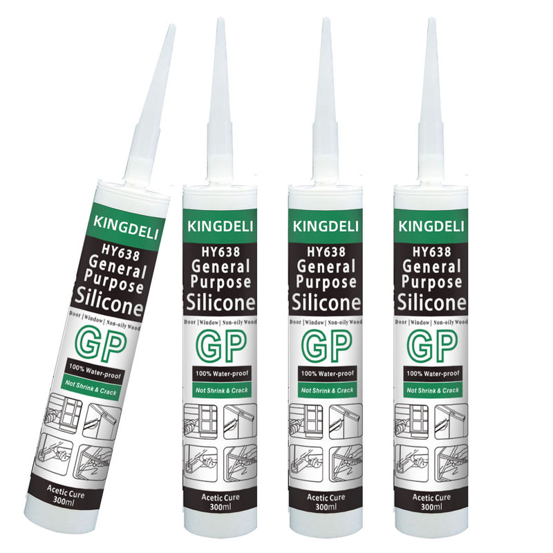 OEM ODM Black Translucent Silicone Sealant For Indoor Decoration Engineering