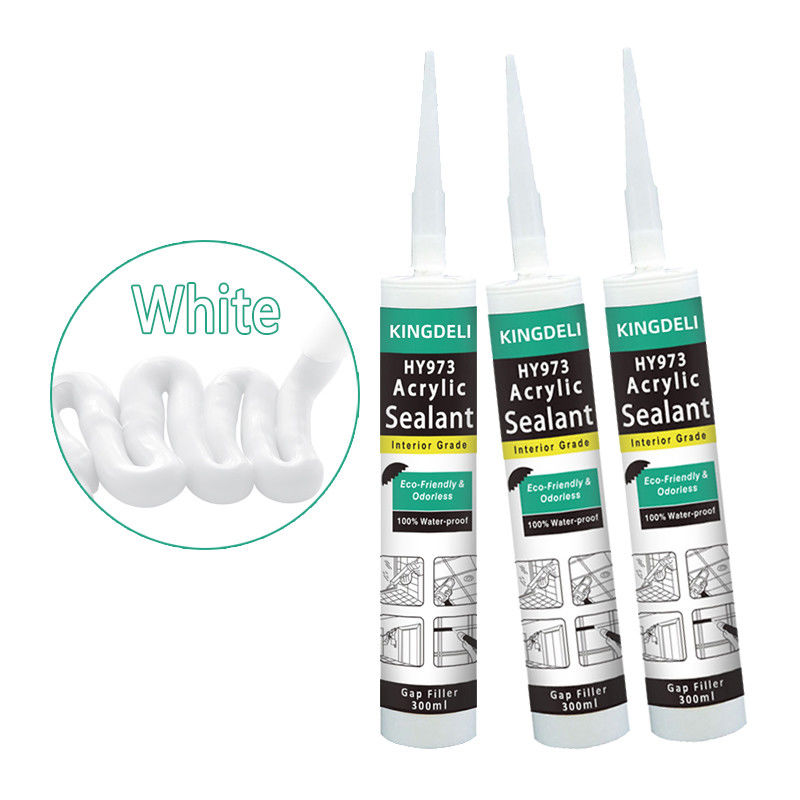 Quick Drying Colored Acrylic Silicone Sealant Waterproof For Caulking