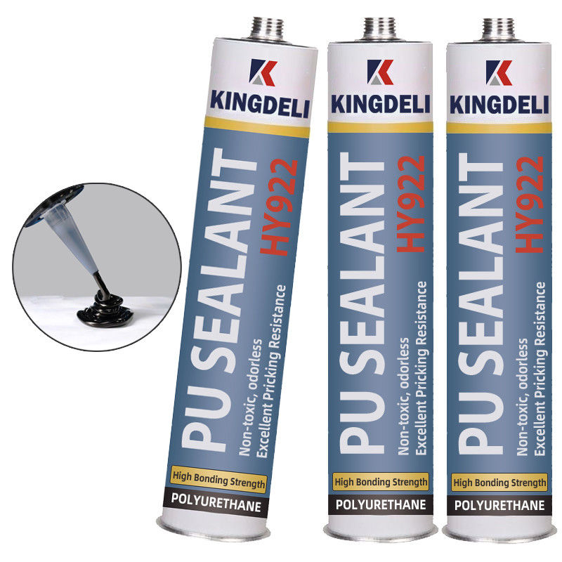 Multi Purpose Silicone Polyurethane Sealant Black Grey Color For Auto Glass