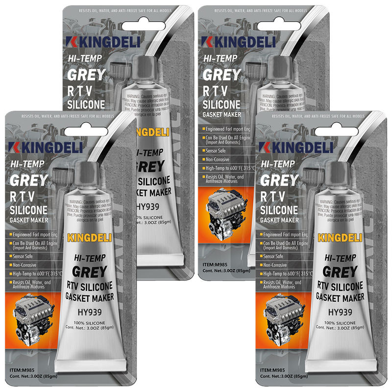 High Temperature Automotive RTV Silicone Gasket Maker Grey Color OEM