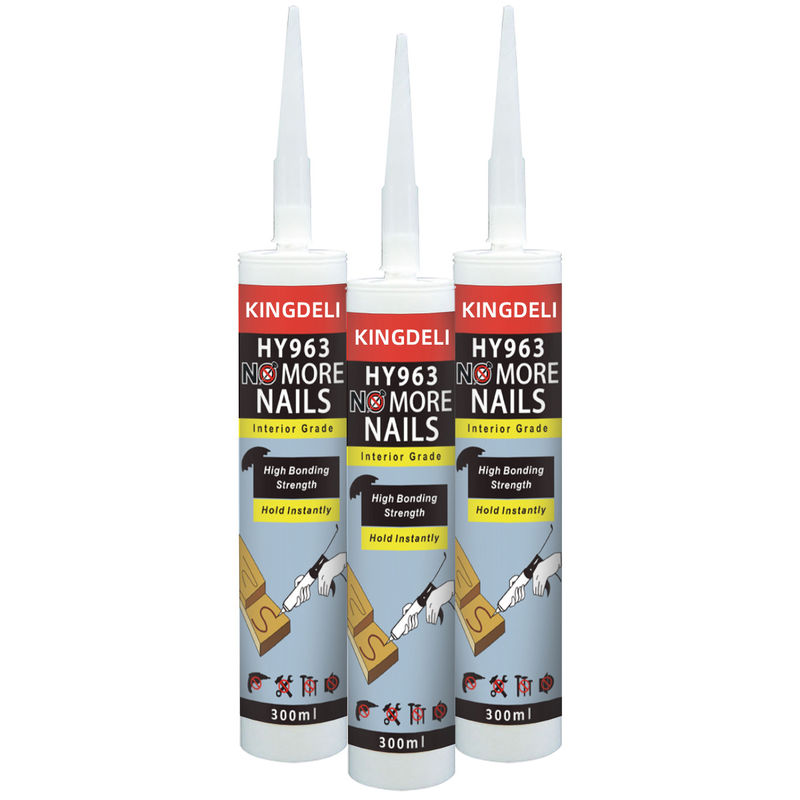 General Purpose Construction Adhesive Glue , MS Polymer Sealant With White Cream Color