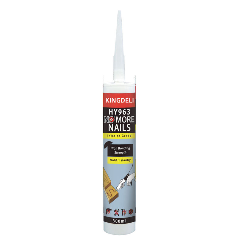 Nail Free Construction Adhesive Glue Fast Drying White Color