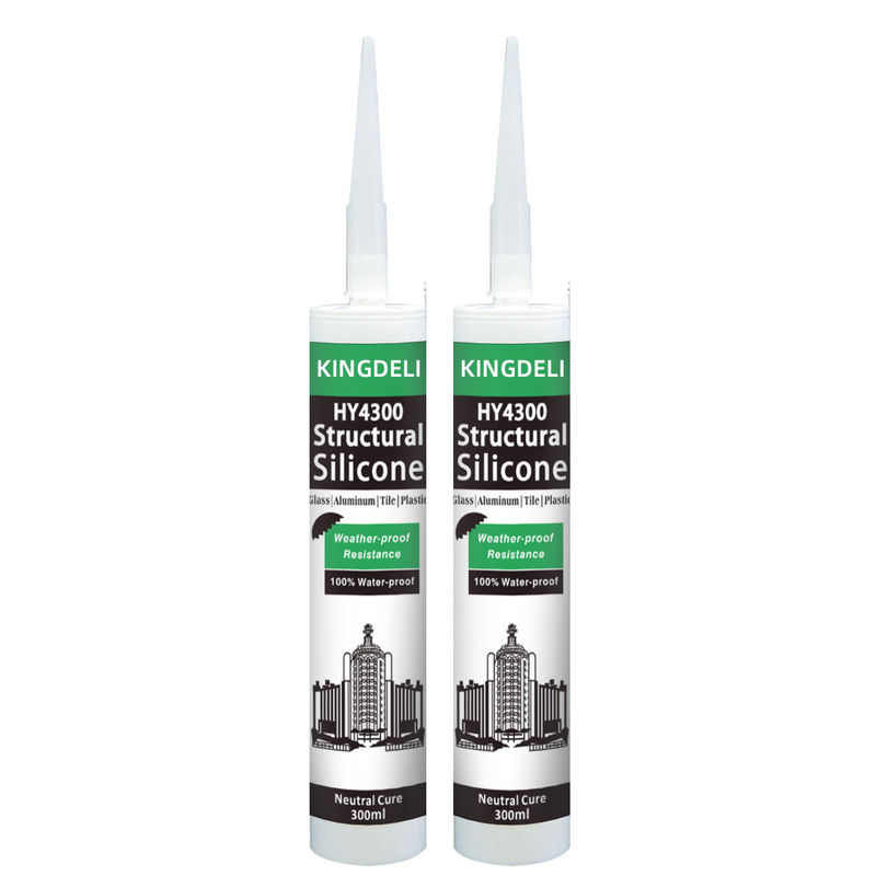 Flexible Stone Structural Silicone Sealant Waterproof With Clear Black Grey Color