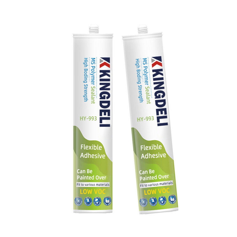 Quick Curing White MS Polymer Sealant Non Corrosive Odorless For Mirror
