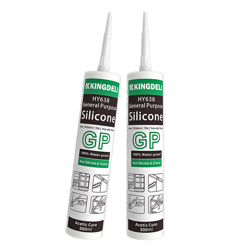 Asetik RTV Sealer Kaca Konstruksi Perekat Silisium Waterproof Sealer